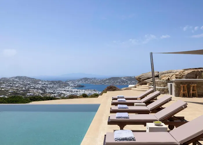 וילה Mykonos Seaview Alea