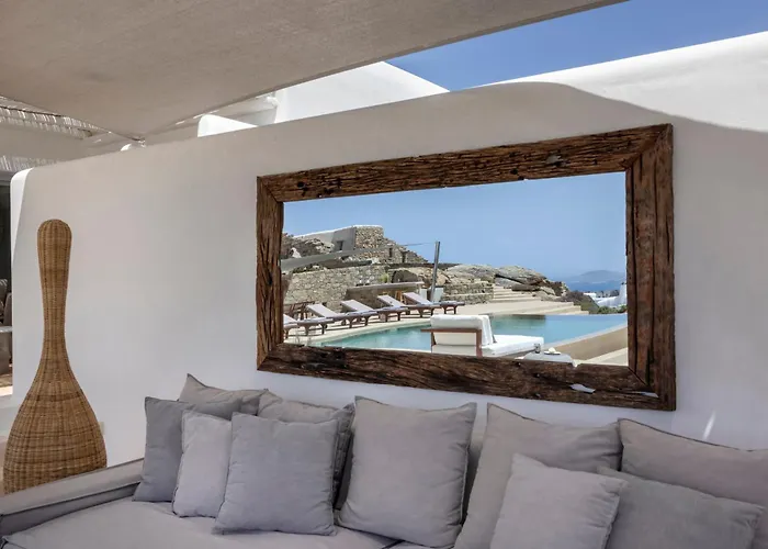 Mykonos Seaview Alea וילה Mykonos Town